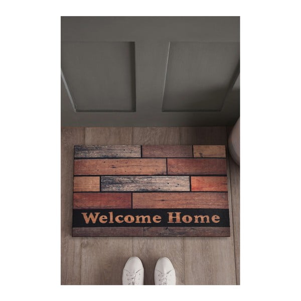 Kilimėlis "Sveiki atvykę į namus", 70 x 45 cm