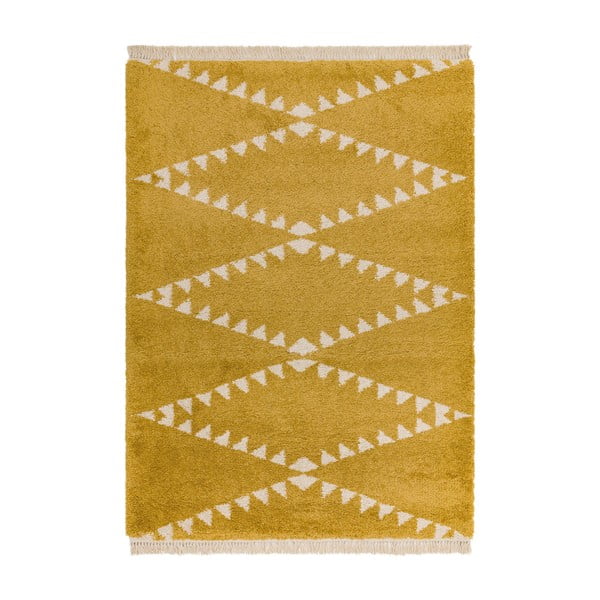 Kilimas garstyčių spalvos 200x290 cm Rocco – Asiatic Carpets