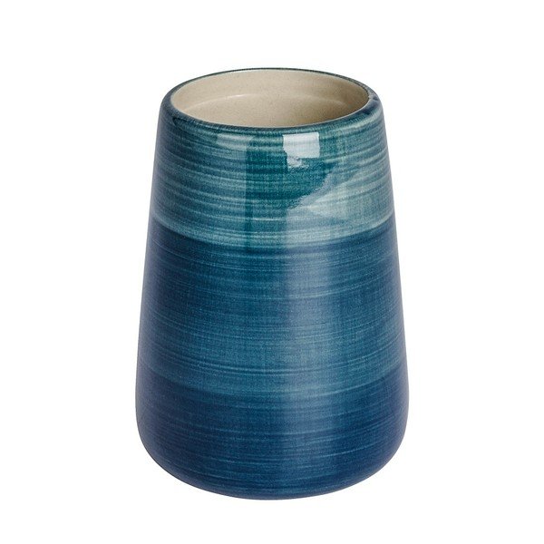 Mėlynos spalvos dantų šepetėlio puodelis Wenko Keramika-image-1