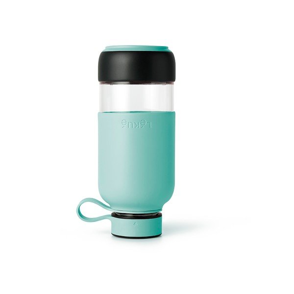 Turkio spalvos stiklinis kelioninis buteliukas 500 ml To Go – Lékué-image-4