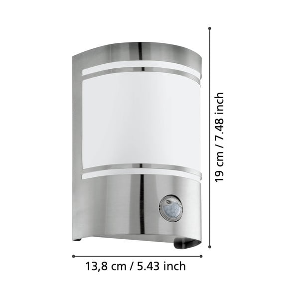 Sieninis lauko šviestuvas (aukštis 19 cm) CERNO – EGLO-image-2