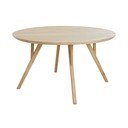 Iš mango masyvo apvalios formos valgomojo stalas ø 140 cm Quenza – Light & Living