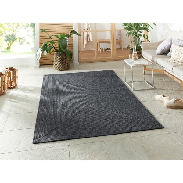 Pilkas lauko kilimas 290x200 cm - NORTHRUGS-image-1