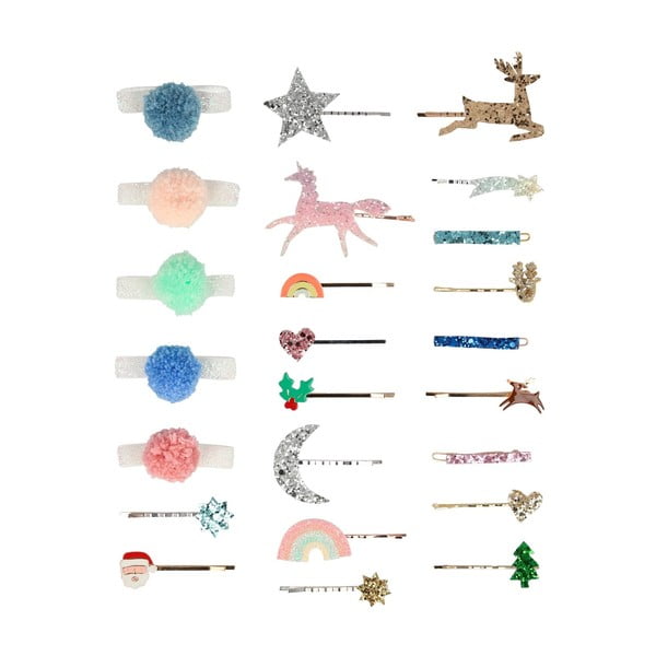 Advento kalendorius Hair Accessories – Meri Meri-image-3