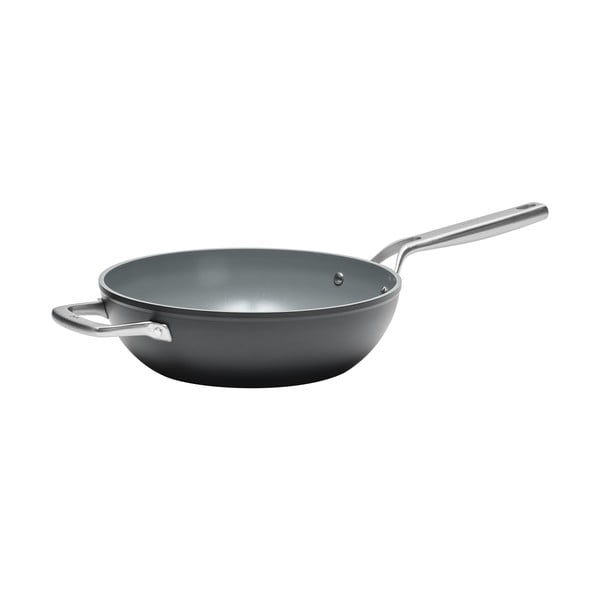Wok keptuvė su dangčiu/su keramine danga ø 28 cm Meda 3.0 – FABINI-image-2