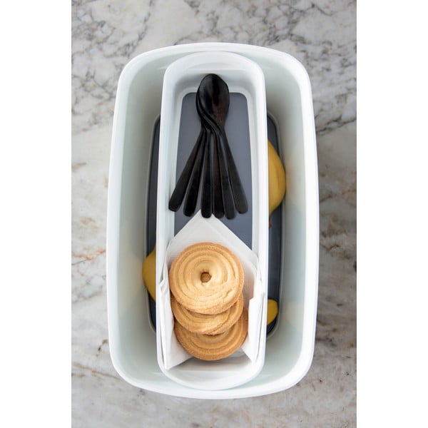 Baltos ir mėlynos spalvos Leitz MyBox stalo dėklas, 31 cm ilgio-image-1