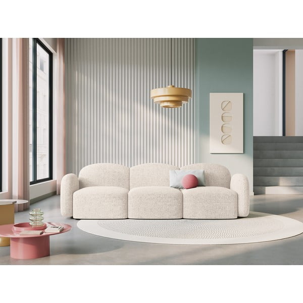 Sofa smėlio spalvos 272 cm Blair – Micadoni Home-image-1
