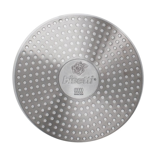 Bisetti Stonerose Casseruola rožinis puodas su dangčiu, ø 24 cm-image-1