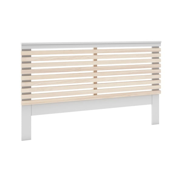 Baltos/natūralios spalvos pušies galvūgalis 146x100 cm Campus - Marckeric-image-3