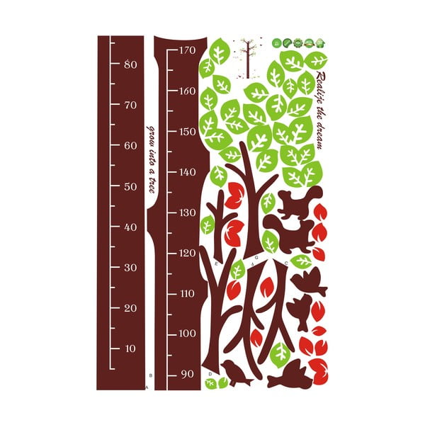 Metras vaikų lipdukas ant durų/ant sienos 60x190 cm Dreaming Tree – Ambiance-image-2