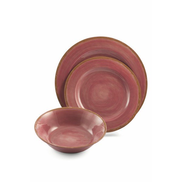 "Villa d'Este Lucia" 18 dalių spalvotų indų rinkinys-image-2