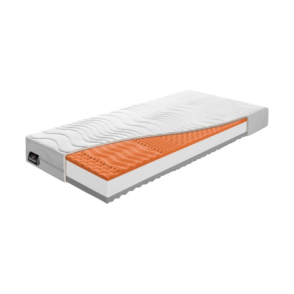 Kietas/vidutinio kietumo putų apverčiamas čiužinys 180x200 cm Dreamy Balance – BENAB-image-2