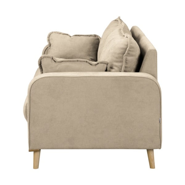 Smėlio spalvos sofa 193 cm Beata - Ropez-image-3