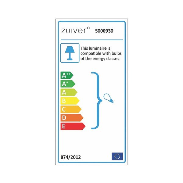 Baltas lubinis šviestuvas "Zuiver Mora-image-4