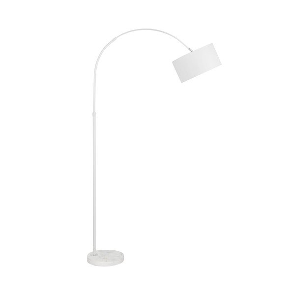 Baltos spalvos iš akmens pastatomas šviestuvas (aukštis 180 cm) Sama – Nova Luce