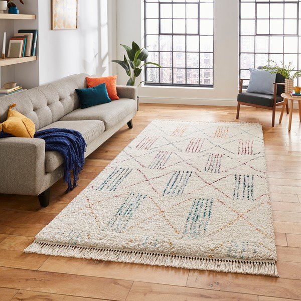 Smėlio spalvos kilimas 170x120 cm Boho - Think Rugs-image-1