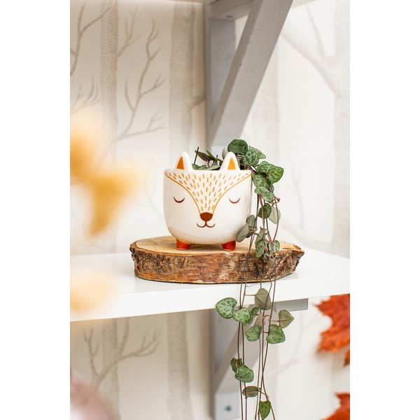 Iš akmens gėlių vazono dangtelis ø 7 cm Woodland Fox – Sass & Belle-image-1