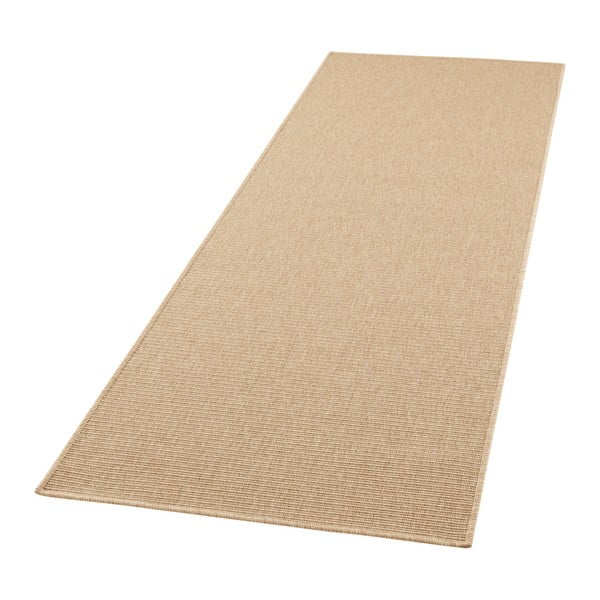 Smėlio spalvos lauko kilimas 80x500 cm Nature – Hanse Home-image-3
