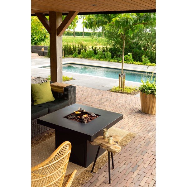 Juodas dujinis židinys COSI Cosibrixx, 90 x 61 cm-image-4