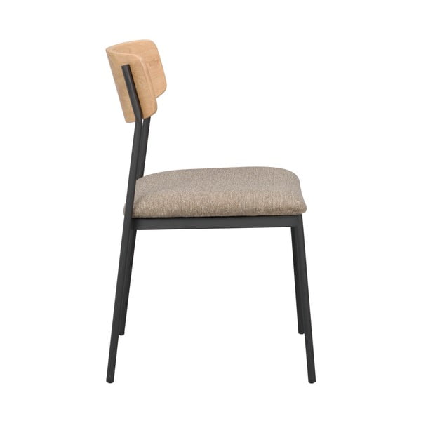 Valgomojo kėdės smėlio spalvos/natūralios spalvos 2 vnt. Maymont – Rowico-image-3