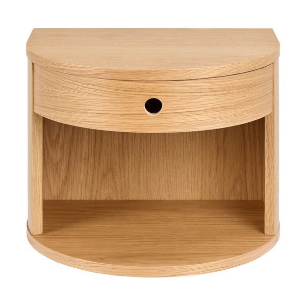 Šviesios natūralios spalvos naktinis staliukas iš ąžuolo Paron – Actona