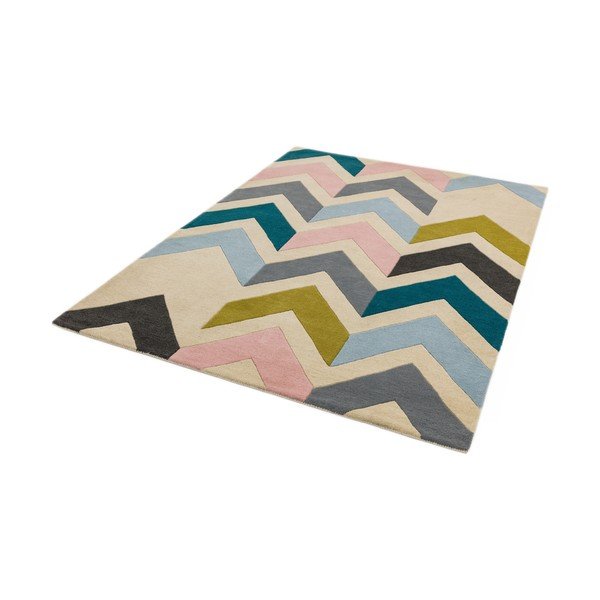Kilimas Asiatic Carpets Chevron Multi, 200 x 290 cm-image-1
