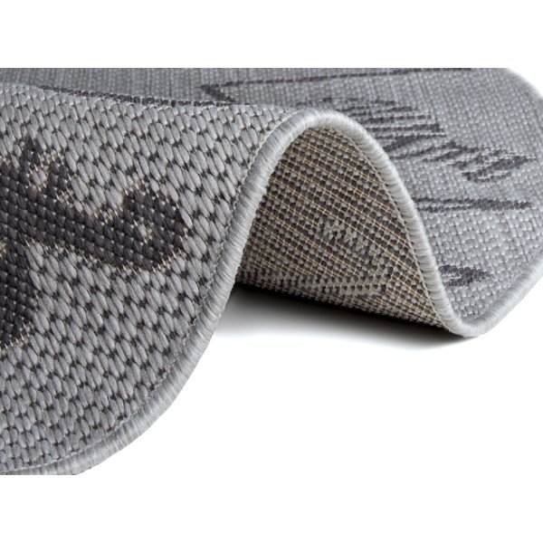 Pilkas vaikiškas kilimas Ragami Letters, ø 160 cm-image-1