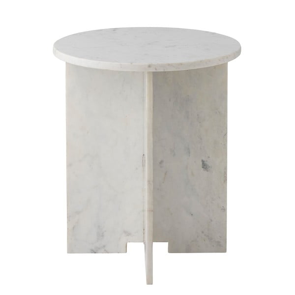 Iš marmuro apvalios formos šoninis stalas ø 46 cm Jasmia – Bloomingville-image-4