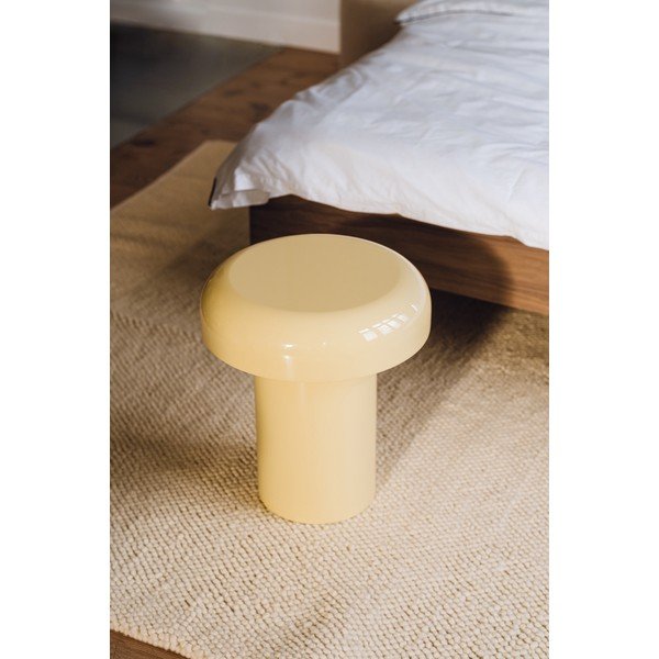 Iš plieno apvalios formos šoninis stalas ø 40 cm Miko – noo.ma-image-1