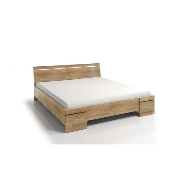 Dvigulė lova iš buko medienos su daiktadėže SKANDICA Sparta Maxi, 140 x 200 cm-image-2
