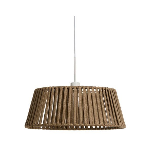 Smėlio spalvos iš metalo šviestuvo gaubtas ø 46 cm Aldet – Kave Home