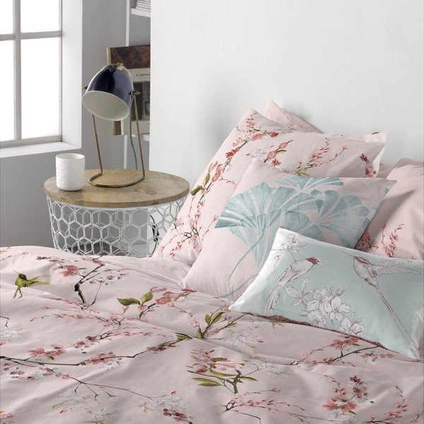 2 medvilninių pagalvės užvalkalų rinkinys Happy Friday Basic Chinoiserie Rose-image-1
