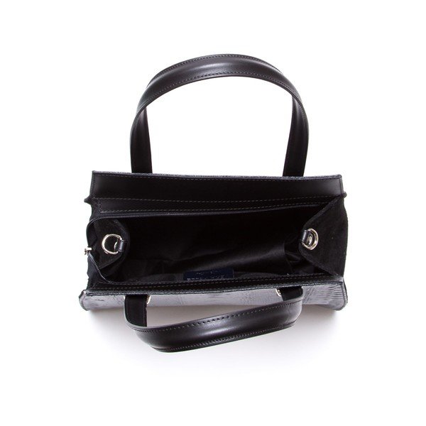 Odinė rankinė Luisa Vannini 8028, juoda-image-1