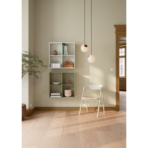 Mėtų spalvos pakabinama knygų spinta  70x70x27 cm Mistral – Hammel Furniture-image-1