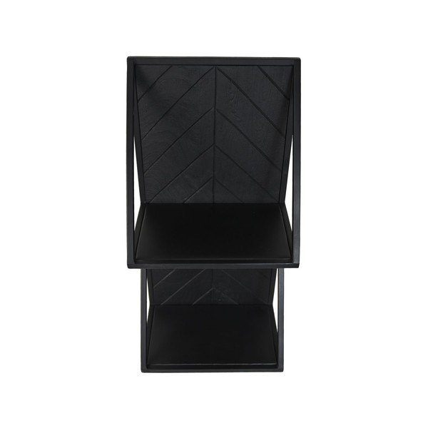 Juoda mango medienos dviaukštė lentyna Verona - HSM collection-image-3