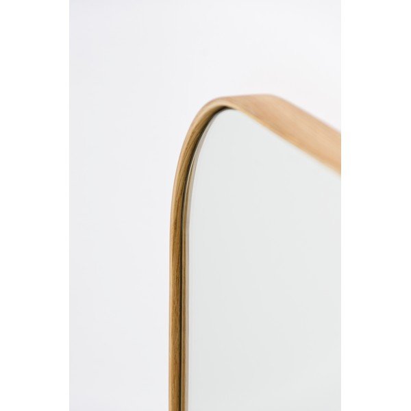 Sieninis veidrodis su ąžuoliniu rėmu Wireworks Gaze, 41 x 114 cm-image-4