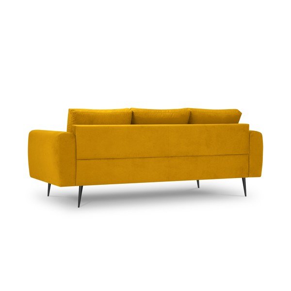 Geltona aksominė sofa Interieurs 86 Octave-image-3