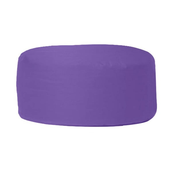 Sodo pufas violetinės spalvos Round – Floriane Garden