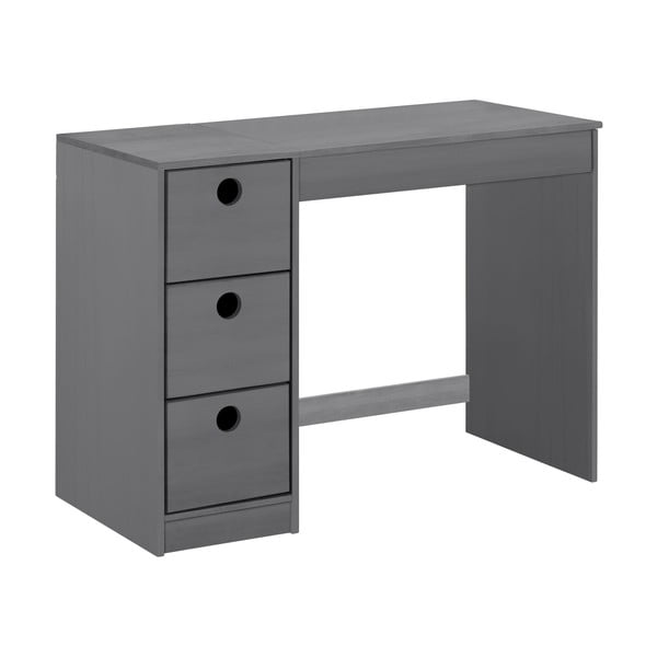 Iš pušies masyvo rašomasis stalas 50x100 cm Alpi – Støraa-image-1