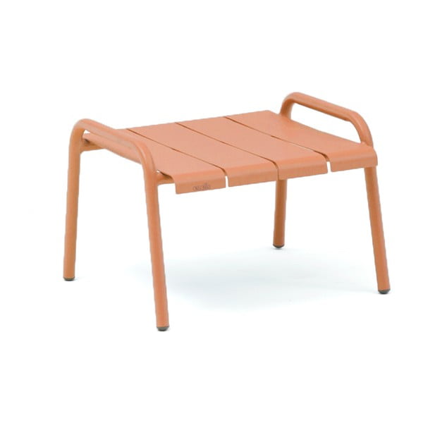 Sodo šoninis staliukas iš aliuminio 50x45 cm Fleole – Ezeis