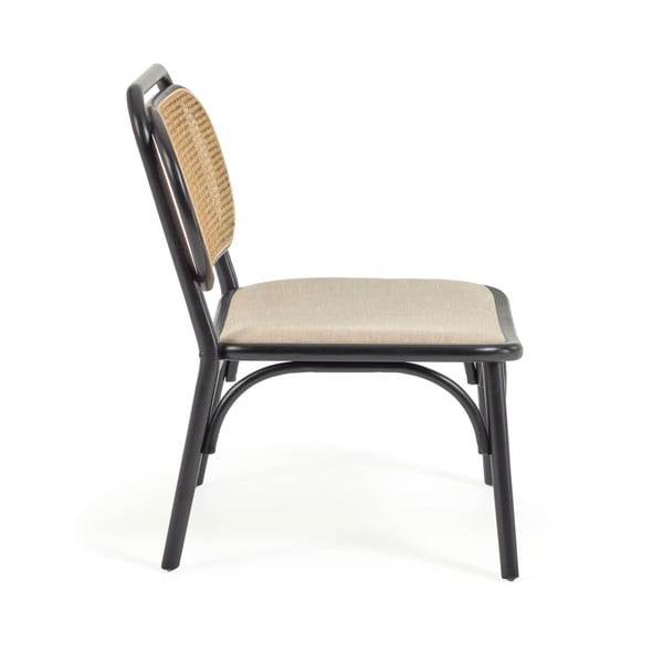 Juodas krėslas Kave Home Doriane-image-2