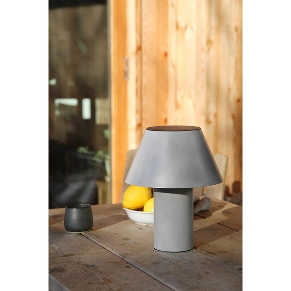 Stalinis lauko šviestuvas LED su pritemdymo funkcija saulės baterijos/USB ø 25 cm Vivo – Markslöjd-image-2