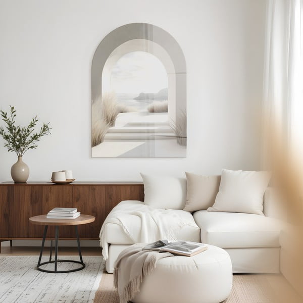 Paveikslas iš stiklo 70x100 cm Pulau – Styler-image-1