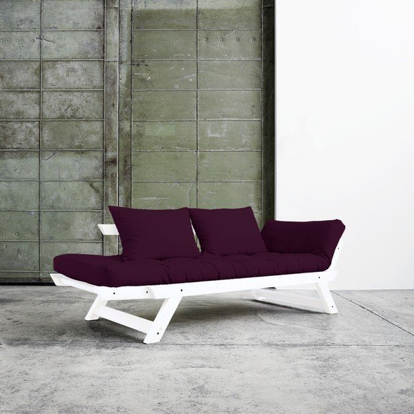 Kintama sofa "Karup Bebop White/Purple Plum-image-1