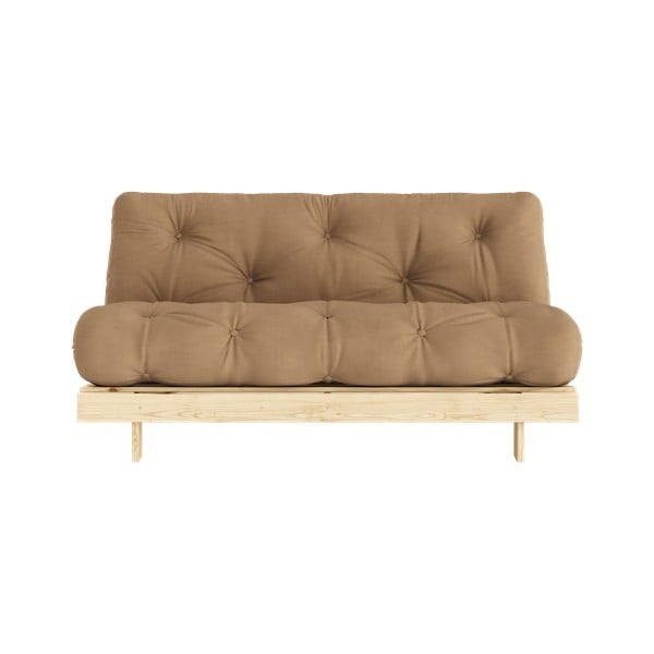 Rudos spalvos sofa lova 160 cm Roots - Karup Design-image-3
