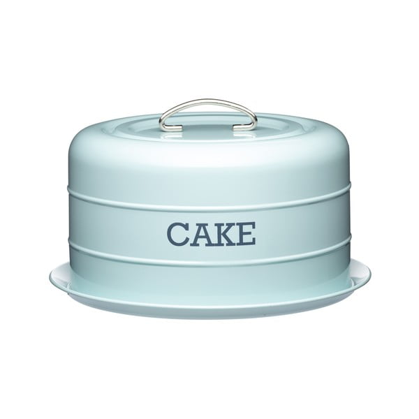 Kitchen Craft Nostalgija mėlynas metalinis pyrago indas, ⌀ 28,5 cm