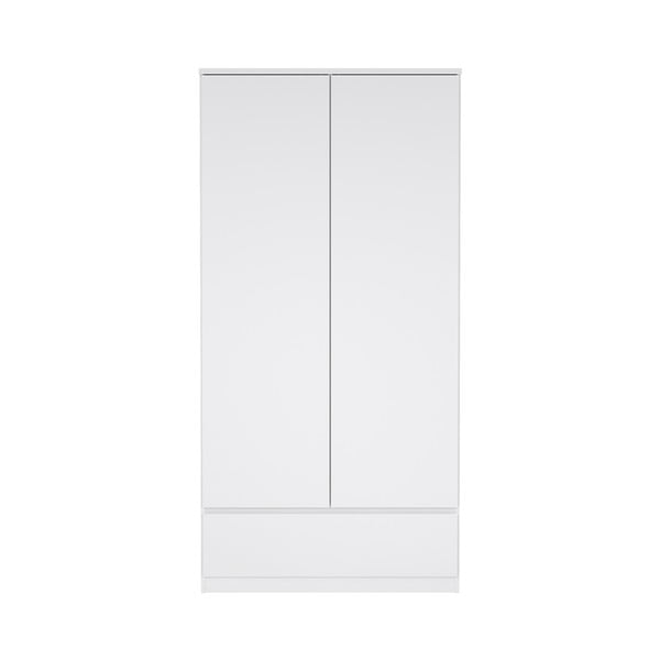 Balta drabužių spinta 99x201 cm Naia - Tvilum