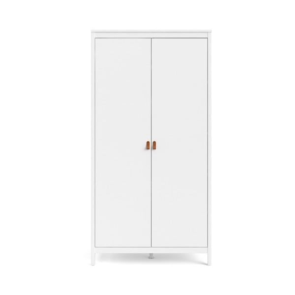 Drabužių spinta baltos spalvos 102x199 cm Madrid – Tvilum-image-2