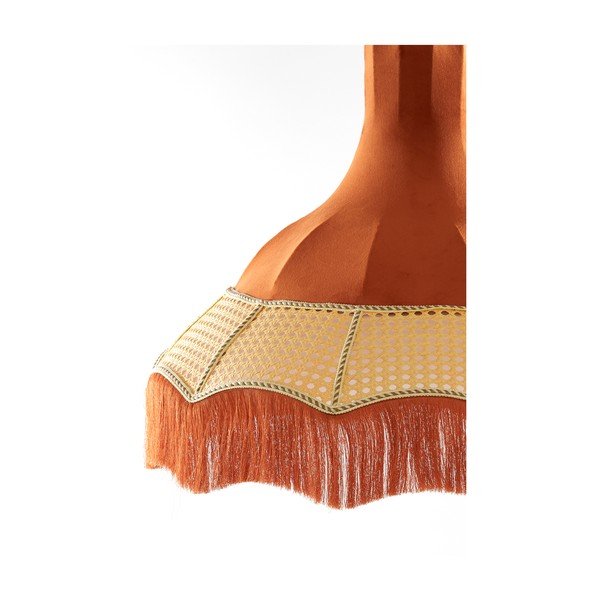 Kabantis šviestuvas oranžinės spalvos ø 50 cm su tekstiliniu gaubtu Mizia – Light & Living-image-4