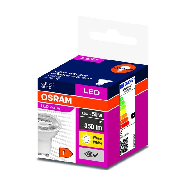 Šilta LED lemputė GU10, 5 W - Candellux Lighting-image-2